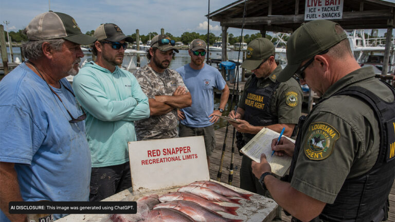 Six Louisiana Fishermen Were Cited By Wildlife Agents Over Their Catch — But The Violation Was About Red Snapper Limits, Not Safety