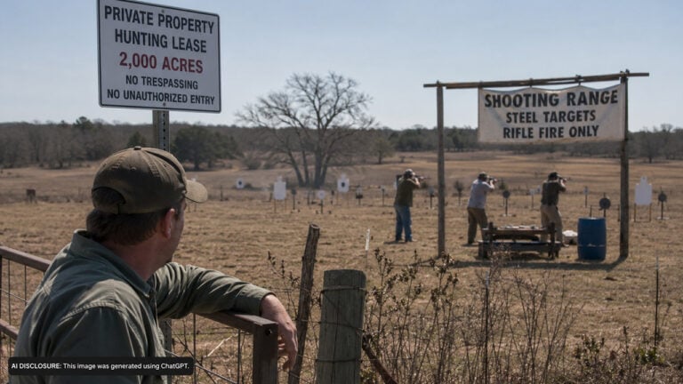 Texas Hunters Leasing 2,000 Acres Build a Shooting Range at a Neighbor’s Property Line — Then Fire Rifles Daily