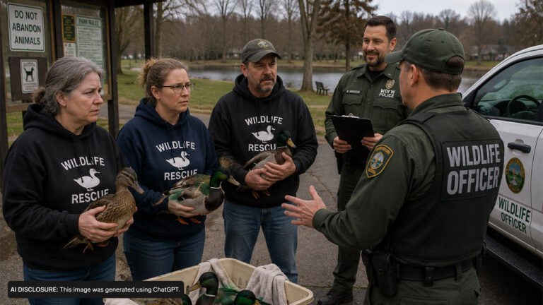Washington Volunteers Face Felony Charges for Rescuing Dumped Ducks at a Park — Then Fish and Game Clears Them