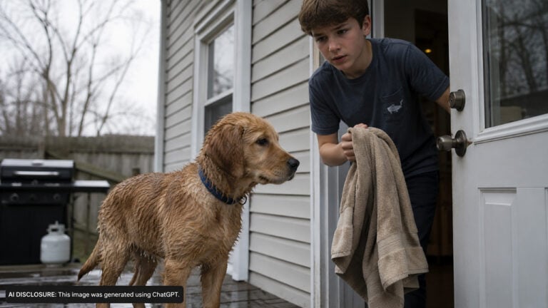A 14-Year-Old Stepped Inside For A Towel While Drying Off The Family Puppy — Then Returned To Find Him Shot In The Heart