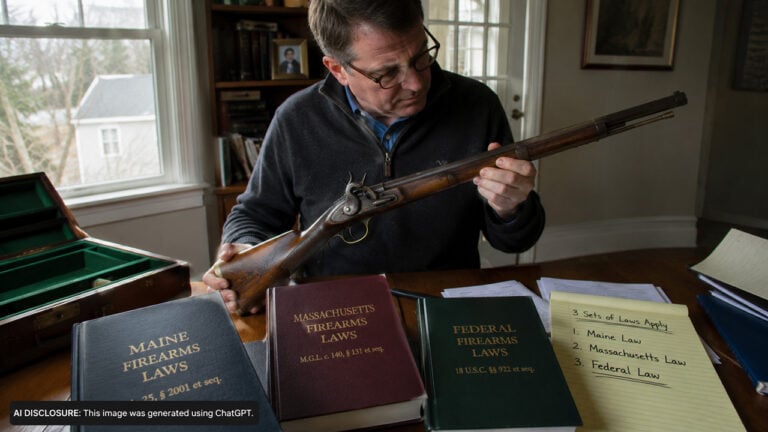 A Boston Executor Had To Move His Father’s Antique Gun From Maine To His Brother — Then Learned Three Gun Laws Applied