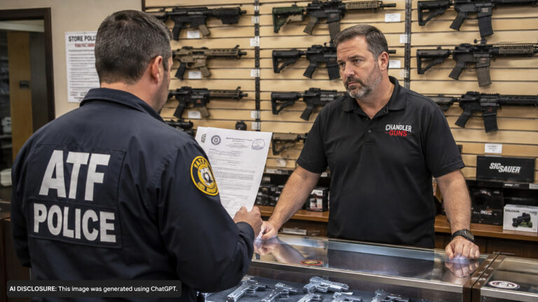 A Chandler Gun Store Owner Was Indicted On Eight Federal Counts Over Straw Sales — But His Shop Is Still Open For Business