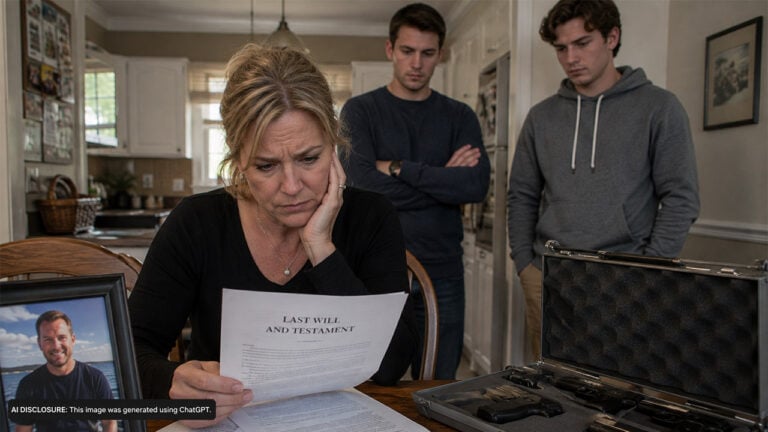 A Connecticut Father Died Suddenly and Left Handguns to His Sons — But His Widow Legally Inherited Guns She Has No Permit to Own