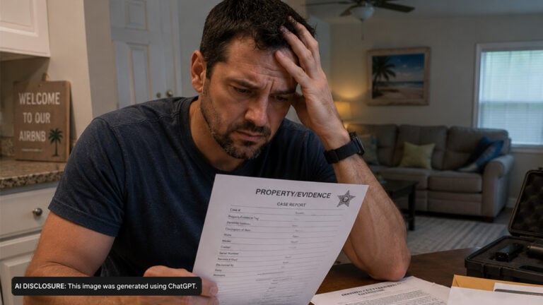 A Florida Man Left His Legal Firearm Behind at an Airbnb — Then Weeks of Bureaucratic Delays Kept Deputies From Returning It