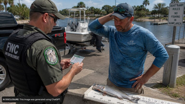 A Florida Visitor’s License Had Expired Days Earlier and His Catch Was Four Inches Undersized — Then He Was Cited for a Misdemeanor
