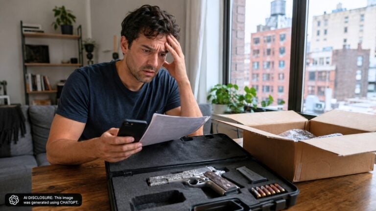 A Grandfather Ships His Grandson a Gun as a Gift to His New York City Apartment — Then the Gift Turns Out to Be a Crime to Own