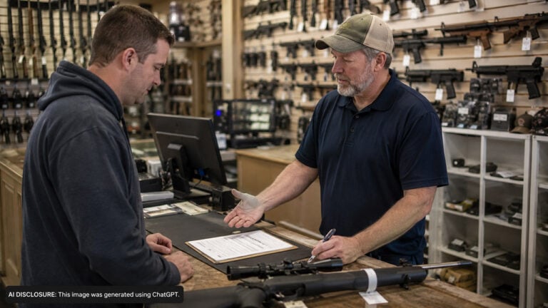 A Gun Store Clerk Gave a Customer Several Chances to Revise His Background Check Answers — Then Still Had to Deny Him the Rifle Sale
