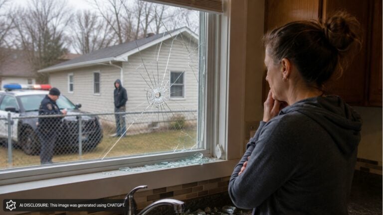 A Homeowner’s Windows Were Shot Out Twice With a Pellet Gun by the Neighbor — But Police Said They Could Only Write a Report