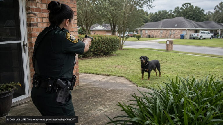 A Louisiana Deputy Shot Her Rottweiler in Her Own Yard — Then the Sheriff Released the Bodycam to Defend the Shooting