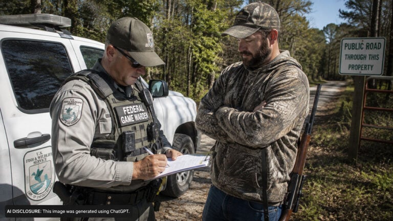 A Louisiana Hunter Fought a Trespassing Ticket Because the Road Was Public — Then the Federal Game Warden Added a Gun to the Charge