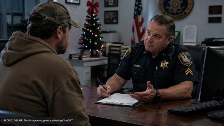 A Louisiana Man’s Gun Was Stolen Out Of His Car Around The Holidays — But The Officer Taking His Report Doubted He’d See It Again