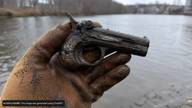 A Magnet Fisher Pulled a 1980s Derringer From a Massachusetts River — Then Police Found the Serial Number Was Still Readable