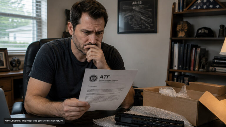 A Man’s Brother Bought an Illegal Gun Part Online Thinking No One Would Notice — Then the ATF Contacted Him Directly