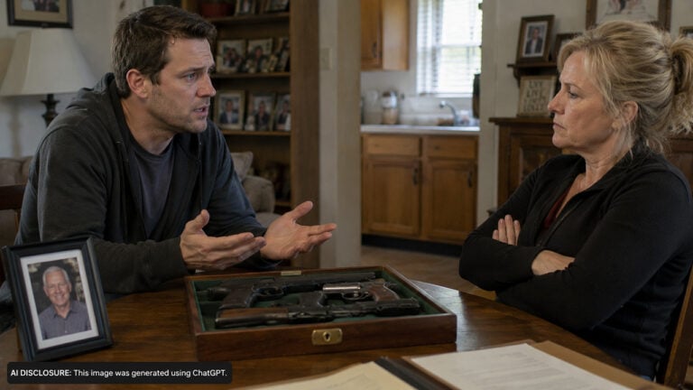 A Man’s Father Died Suddenly And Left Behind Several Firearms He Was Legally Owed — But His Dad’s Ex-Girlfriend Won’t Give Them Up