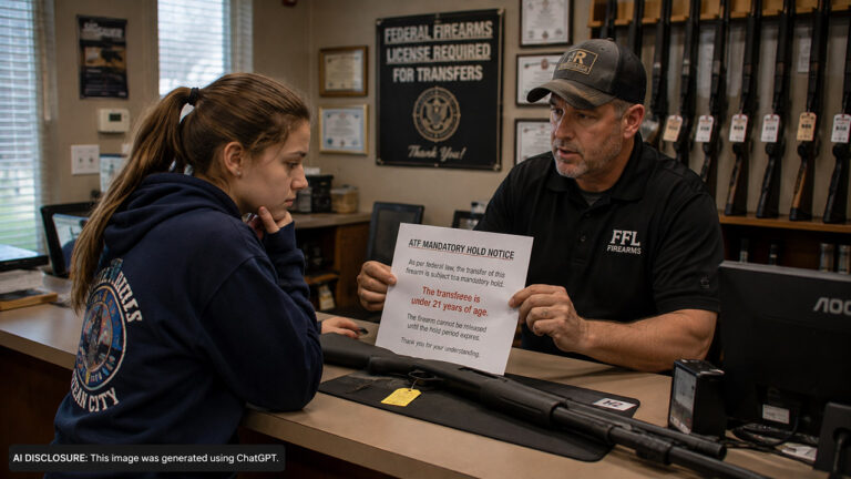 A Maryland Teenager Bought A Shotgun And Went To Pick It Up From The FFL — Then Learned Her Age Triggered A Mandatory ATF Hold