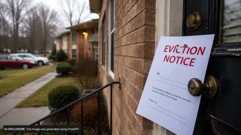 A Michigan Renter Got Eviction Papers for Brandishing a Gun — But No One Was Home, No Police Report Was Filed and Nobody Was Arrested