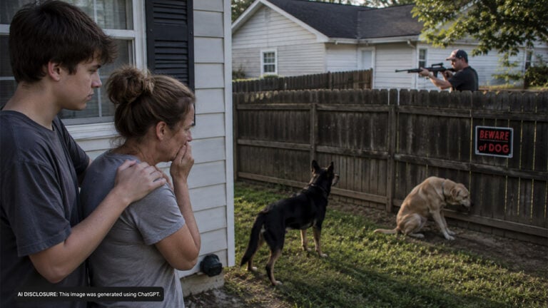A Neighbor Fires His Gun at a Family’s Dogs Nearly Every Day for Sport — Then They Learn Local Police Won’t Intervene