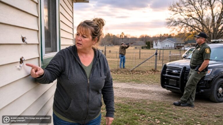 A Neighbor Illegally Hunts Wildlife in a Residential Area and Stray Bullets Keep Hitting a Woman’s House — Then Police Refuse to Act