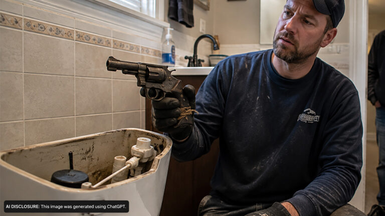 A New Jersey Plumber Found A Colt Revolver Hidden In A Toilet Tank On The Job — Then The Gun Passed Through Four States In One Family