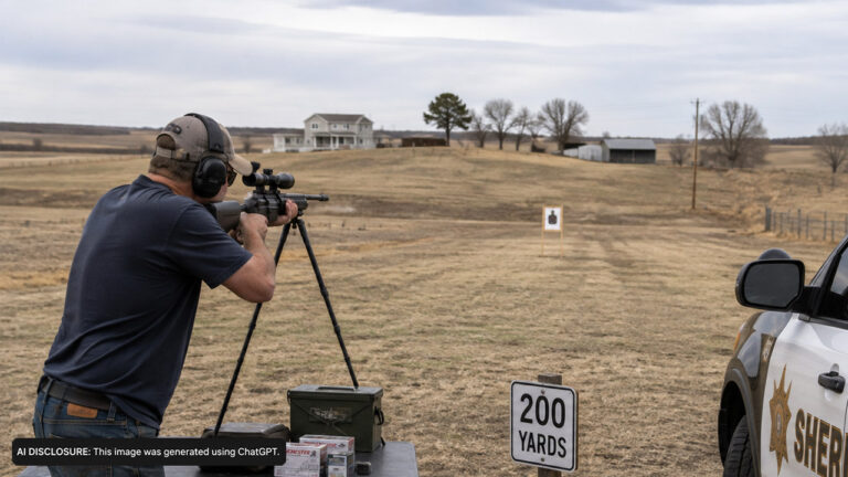 A Rural Landowner Legally Target Shoots 200 Yards From the Nearest House — But One Neighbor Called Police on Him Three Times