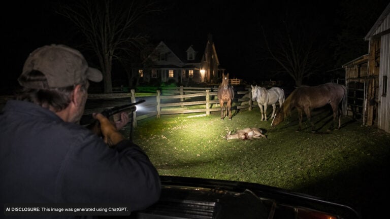 A Rural Neighbor Spotlighted and Shot a Deer in a Family’s Yard Full of Horses Every Night for Weeks — But the Sheriff Is His Relative