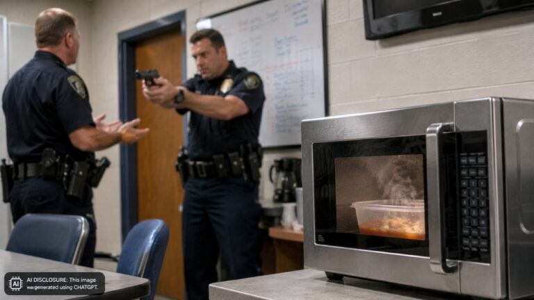 A South Carolina Police Detective Complained About a Coworker Microwaving Fish in the Office — Then Drew His Gun and Lost His Job