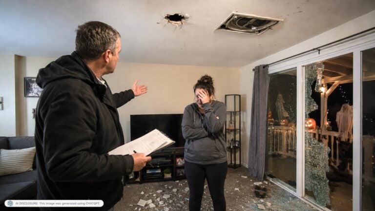 A Stray Bullet Fired on Halloween Night Crashes Through an Oregon Renter’s Roof — Then Her Landlord Blames Her for the Damage