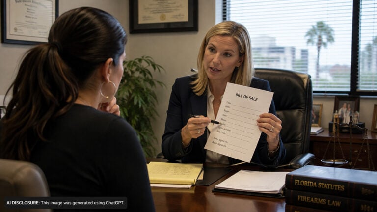 A Tampa Woman’s Ex Kept The Handgun Still Registered In Her Name — But A Lawyer Told Her To Demand A Signed Bill Of Sale