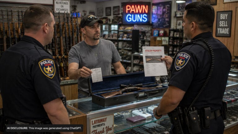 A Texas Man Passed a Background Check and Finished Paying Off His Pawn Shop Layaway Gun — Then Police Called It Stolen Property