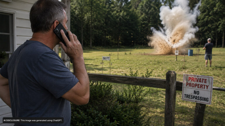 A Virginia Man Called 911 When His Neighbor Set Off Legal Tannerite 50 Feet From Their Property Line — But Police Wouldn’t Act