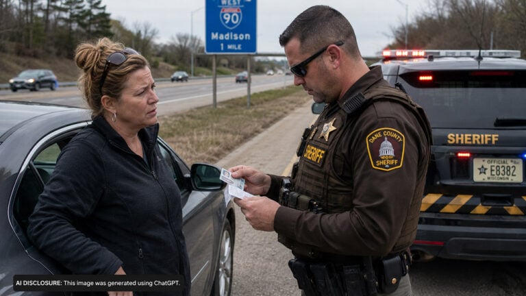 A Wisconsin Woman Was Stopped for Speeding on I-90 Near Madison — Then Deputies Found Her Long-Expired Concealed Carry Permit
