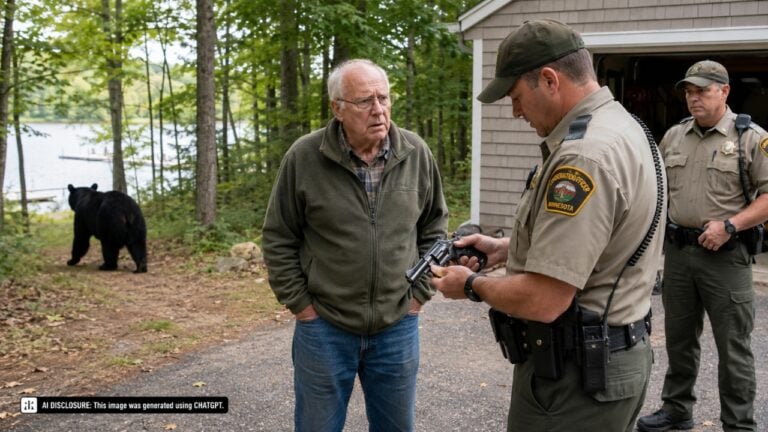An 81-Year-Old Minnesota Man Shot At A Bear Outside Hunting Season Because It ‘Looked At Him’ — Then Wardens Seized His Gun