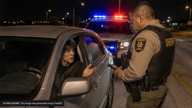 An Arizona Teen Denied Having a Gun During a DUI Stop in Maricopa County — Then Deputies Found It and Seized His Firearms