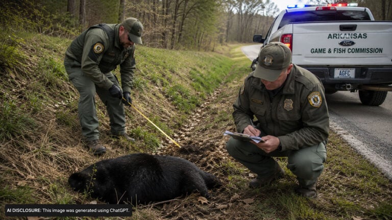 An Arkansas Bear Was Found Dumped In A Ditch Missing Its Head And Legs — Then Wardens Cited The Man Who Killed It
