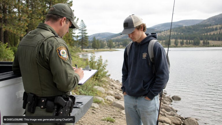 An Idaho College Student Fished Without A License Because His Dad Forgot To Buy One — Then Got A Misdemeanor Citation