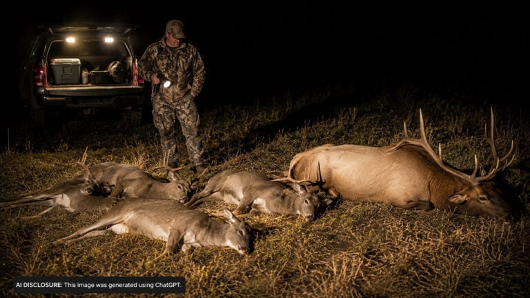 An Idaho Man Killed Three Deer and an Elk at Night Using Artificial Light — Then Lost His Hunting License for 17 Years