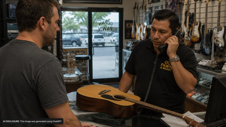 An Orange County Man’s Truck Was Burglarized for a Guitar, Cash, and a Handgun — Then a Pawn Shop Called About the Stolen Guitar