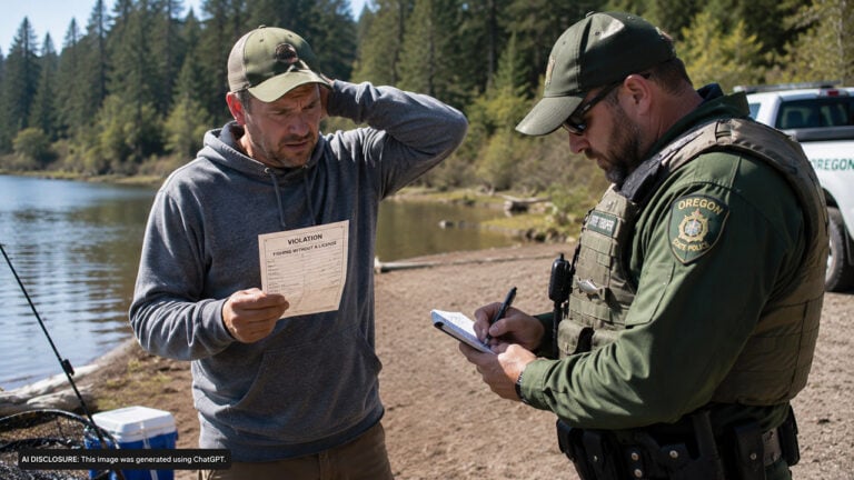 An Oregon Man Was Cited for Fishing Without a License — Then Found the Citation Listed an Address 50 Miles From Anywhere He’s Lived