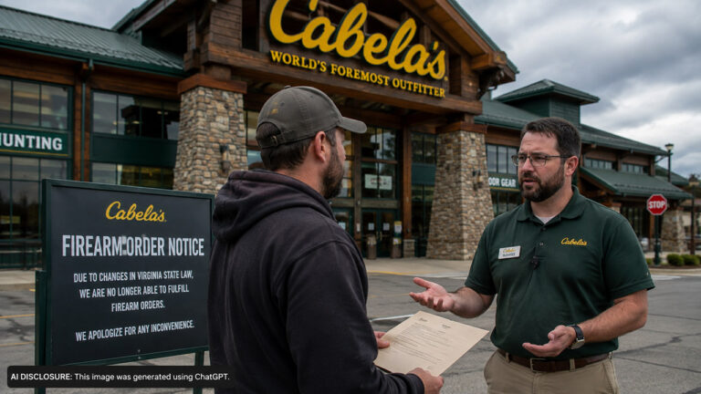 Cabela’s in Gainesville, Virginia Canceled Firearm Orders After a State Law Changed Without Warning Buyers — But Never Explained Why