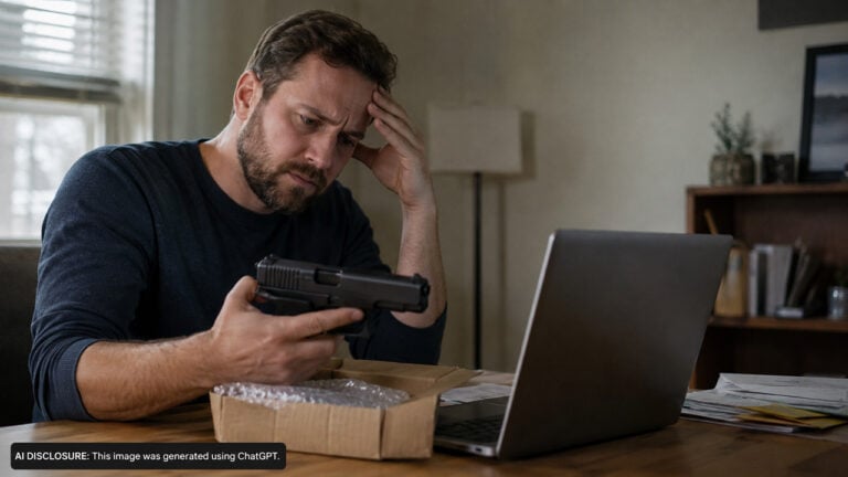 Illinois Man Wins a Handgun at Online Auction While His FOID Card Is Still Pending — Then Realizes He May Have Committed a Felony