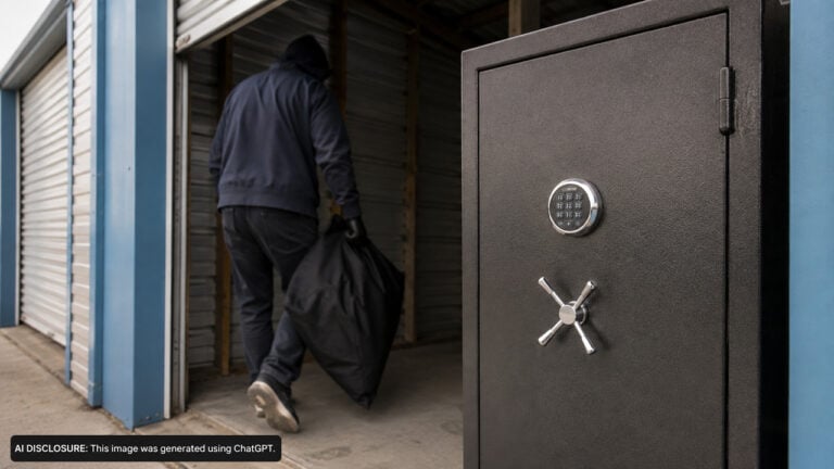 Indiana Man’s Storage Unit Safe With a Dozen Firearms Is Stolen on Camera — But Police Refuse to Even Pull the Footage