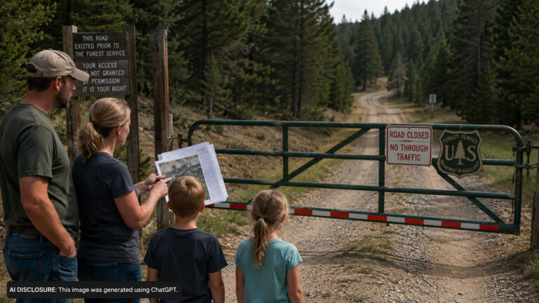 Montana Family Proves Their Road Predates a Forest Service Gate Blocking Their Land — But the County Attorney Won’t Enforce It